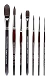 KINGART 1060A Equinox-Synthetic Squirrel-Set of 7