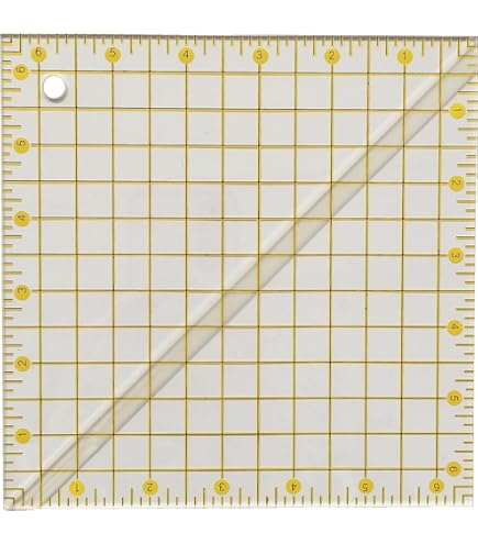 Bloc Loc Half Square Triangle Ruler Set 1, Rulers - Amazon Canada