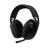 Logitech G321 Lightspeed Wireless Bluetooth Gaming Headset, Dynamic Comfort and fit, 16 kHz Boom mic, 20+ hrs Battery, PC, PS4, PS5, Nintendo Switch, Mobile - Black
