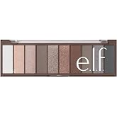 e.l.f. Perfect 10 Eyeshadow Palette, Ten Ultra-pigmented Nude Shades, Blendable Formula, Vegan &amp; Cruelty-free, Everyday Smoky (Packaging May Vary)