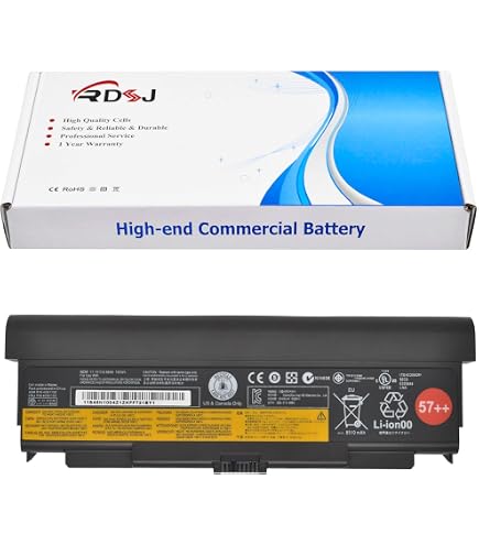 Batteria Notebook Lenovo Thinkpad 57+ – 10,8V 57Wh 5200mAh – Compatibile Con L440, T440P, W540 E Altri