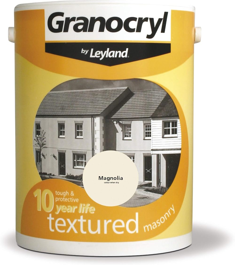 Leyland Granocryl Textured Masonry Magnolia 5L