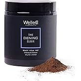 WelleCo The Evening Elixir, Vitamin C &amp; Magnesium Hot Chocolate, (5.3 Oz) | Antioxidant, Collagen-Boosting, Vitamin C, Sleep-Supporting, Relaxing, Skin-Nourishing, Low-Calorie, Dairy-Free
