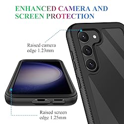 wahhle Samsung Galaxy S23 Case, Built in Screen