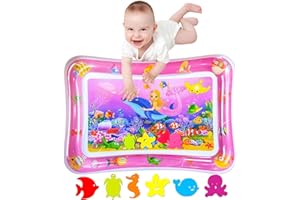 Infant Water Play mat, Tummy time Water Play mat, Baby Water Playmats, Baby Toys, Strengthen Your Baby's Muscles.