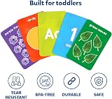 Skillmatics Thick Flash Cards for Toddlers Letters Numbers Shapes Colors view 5