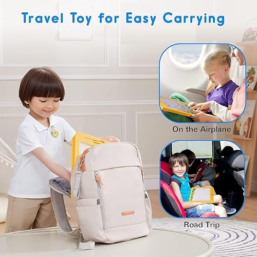 Kids Toys Magnetic Drawing Board: Magnetic Dots Board Travel Toys