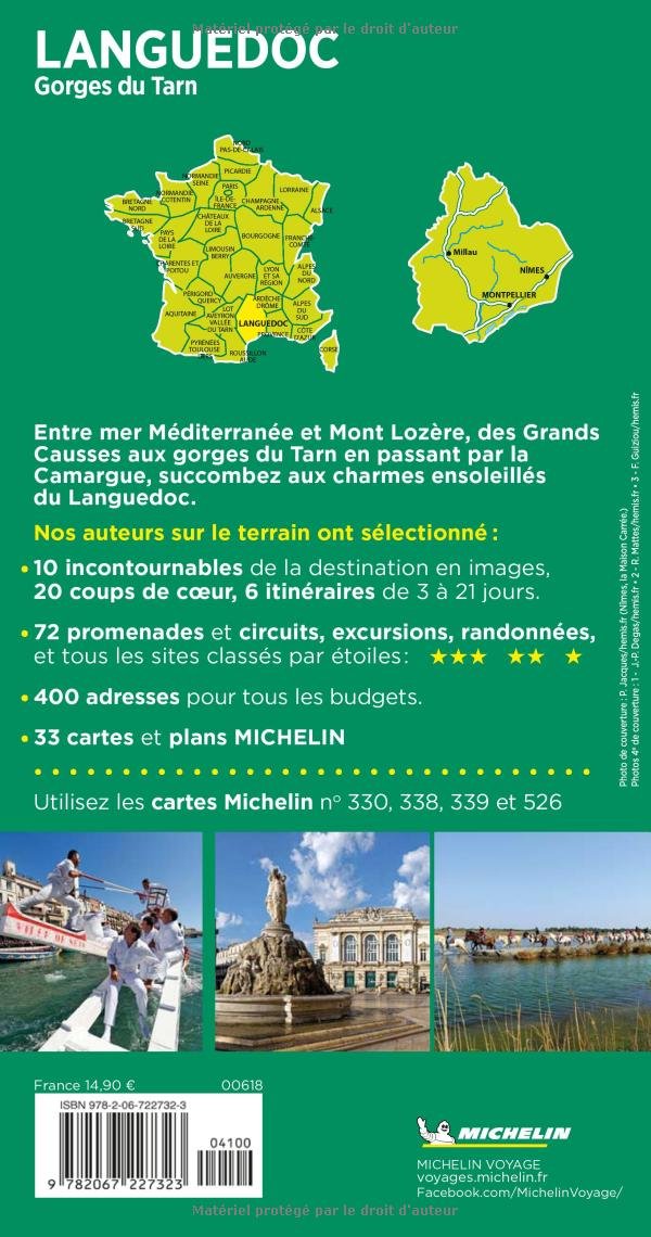 Amazon Fr Guide Vert Languedoc Michelin Michelin Livres