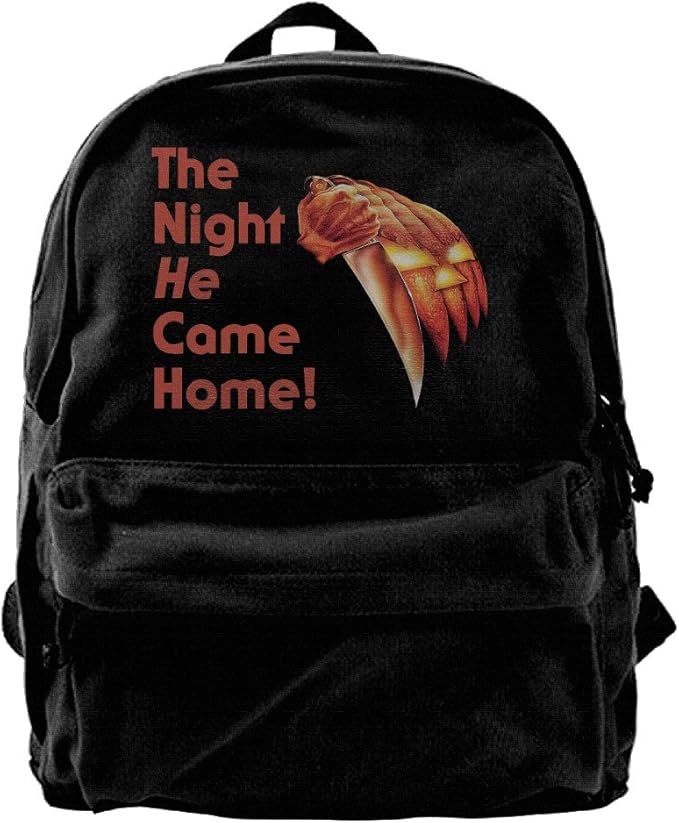 SHshuo Michael Myers Canvas Backpack Travel Bag Amazon.ca Clothing
