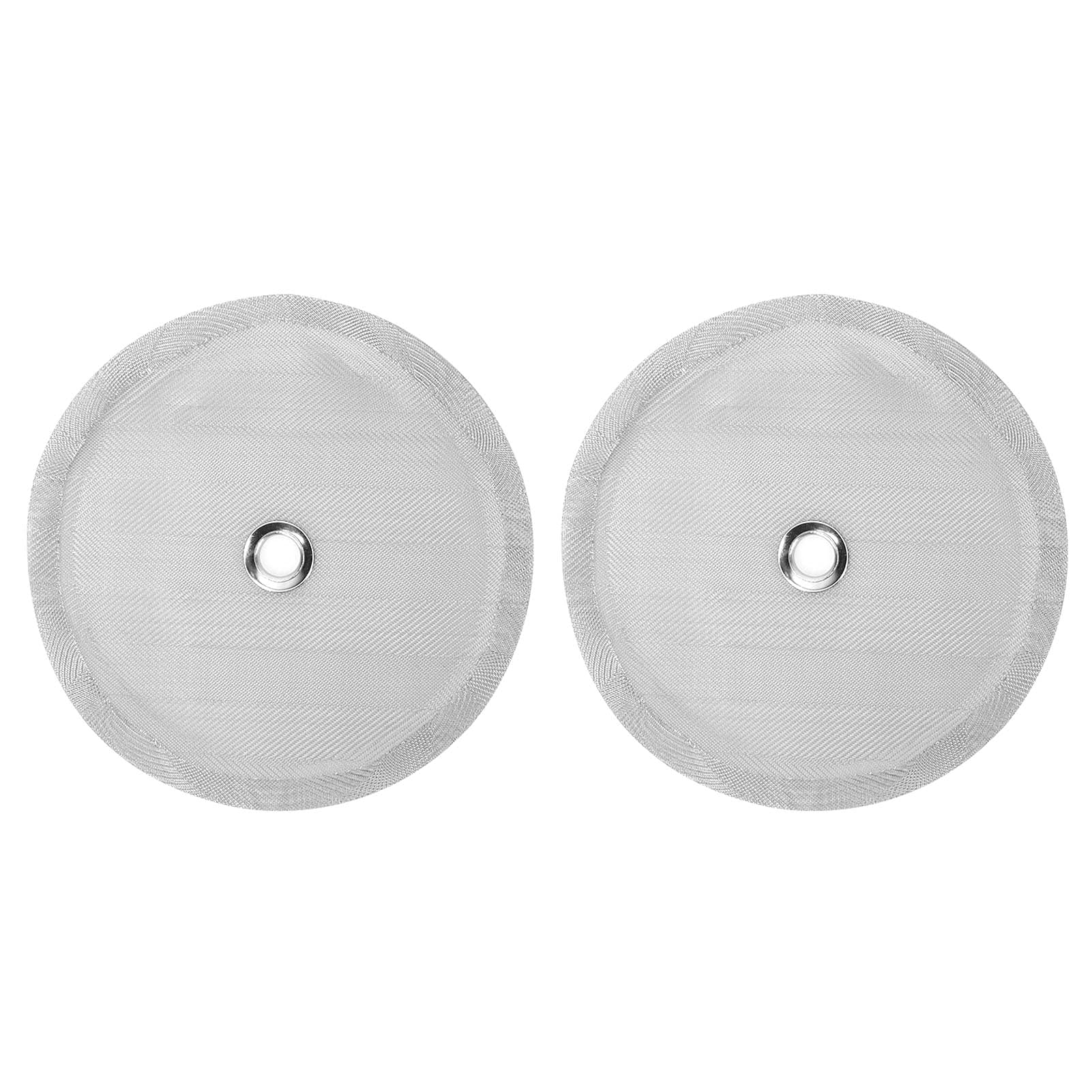 2PCS French Press Replacement Cafetiere Filter Mesh Screen Coffee Filters 4 Inch Stainless Steel Reusable Mesh Filter