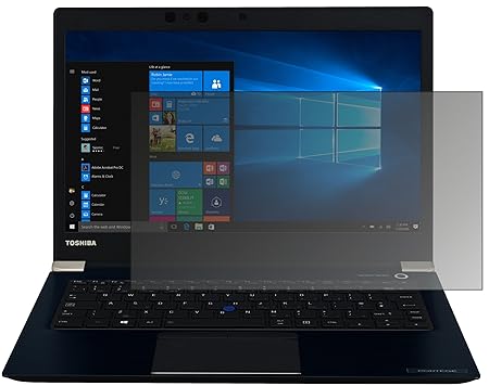 dipos I Blickschutzfolie matt passend für Toshiba Portege X30 D121 Sichtschutz-Folie Display-Schutzfolie Privacy-Filter