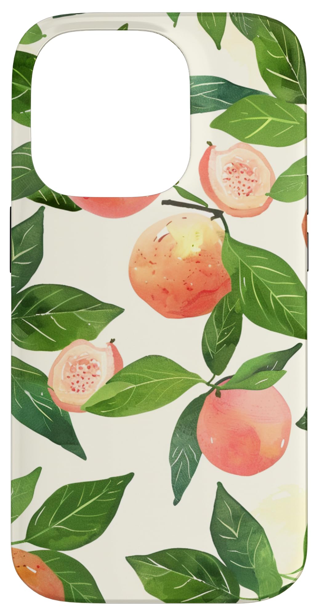 iPhone 14 Pro Pattern Art Guava Vintage Case