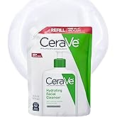 CeraVe Hydrating Facial Cleanser, Moisturizing Face Wash For Dry Skin, Hyaluronic Acid + Ceramides + Glycerin, Hydrating Clea