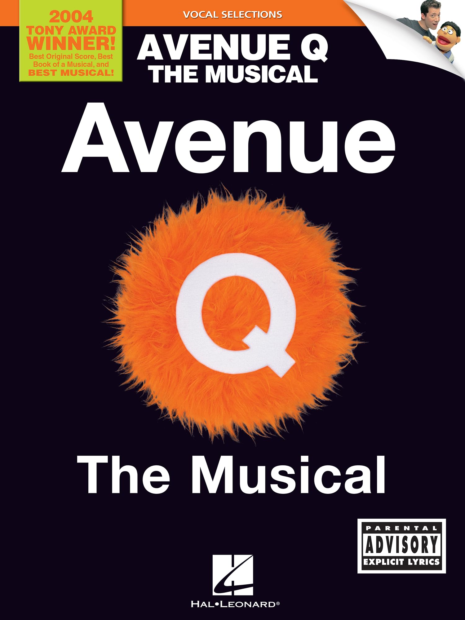 ROBERT LOPEZ/JEFF MARX AVENUE Q VOCAL SELECTIONS PVG: Vocal Line with Piano Accompaniment
