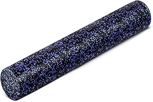 Yes4All High-Density EPP Round Back Roller Foam, Exercise Foam Roller for Yoga, Pilates & Stretching - 12, 18, 24, 36 inch