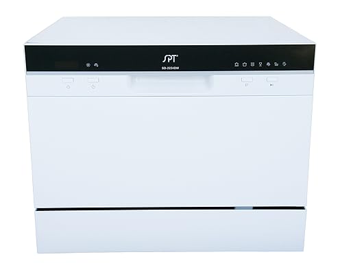 SPT SD-2224DW Compact Countertop Energy Star Portable Dishwasher