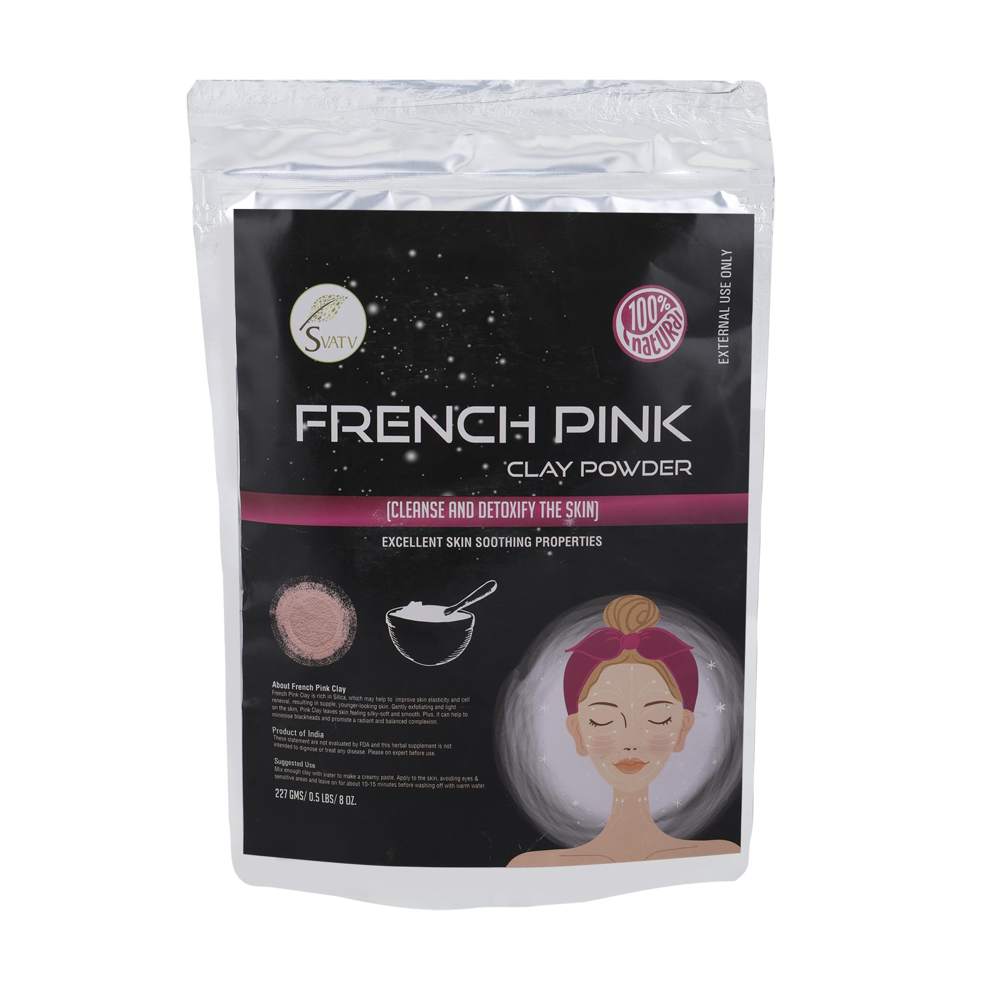 SVATV SKIN POWDER (French Pink Clay) โ image 1