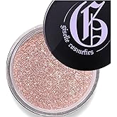 Giselle Cosmetics Coffee Latte Mineral Organic Eye Shadow Palette Makeup - Pink Shimmer, Glitter, Cool Toned, Duo Chrome, Talc-Free, Loose Highlighter Powder, Light Hot Pink, Pigment Eyeshadow