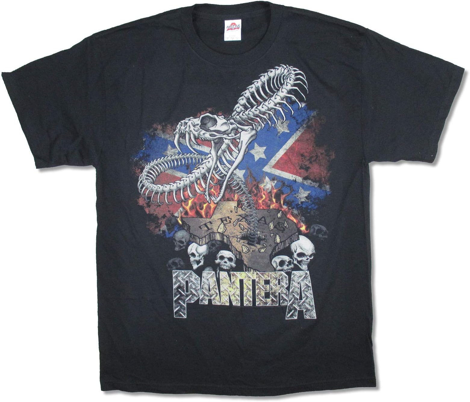 Kicking Up Dust Texas Black T Shirt