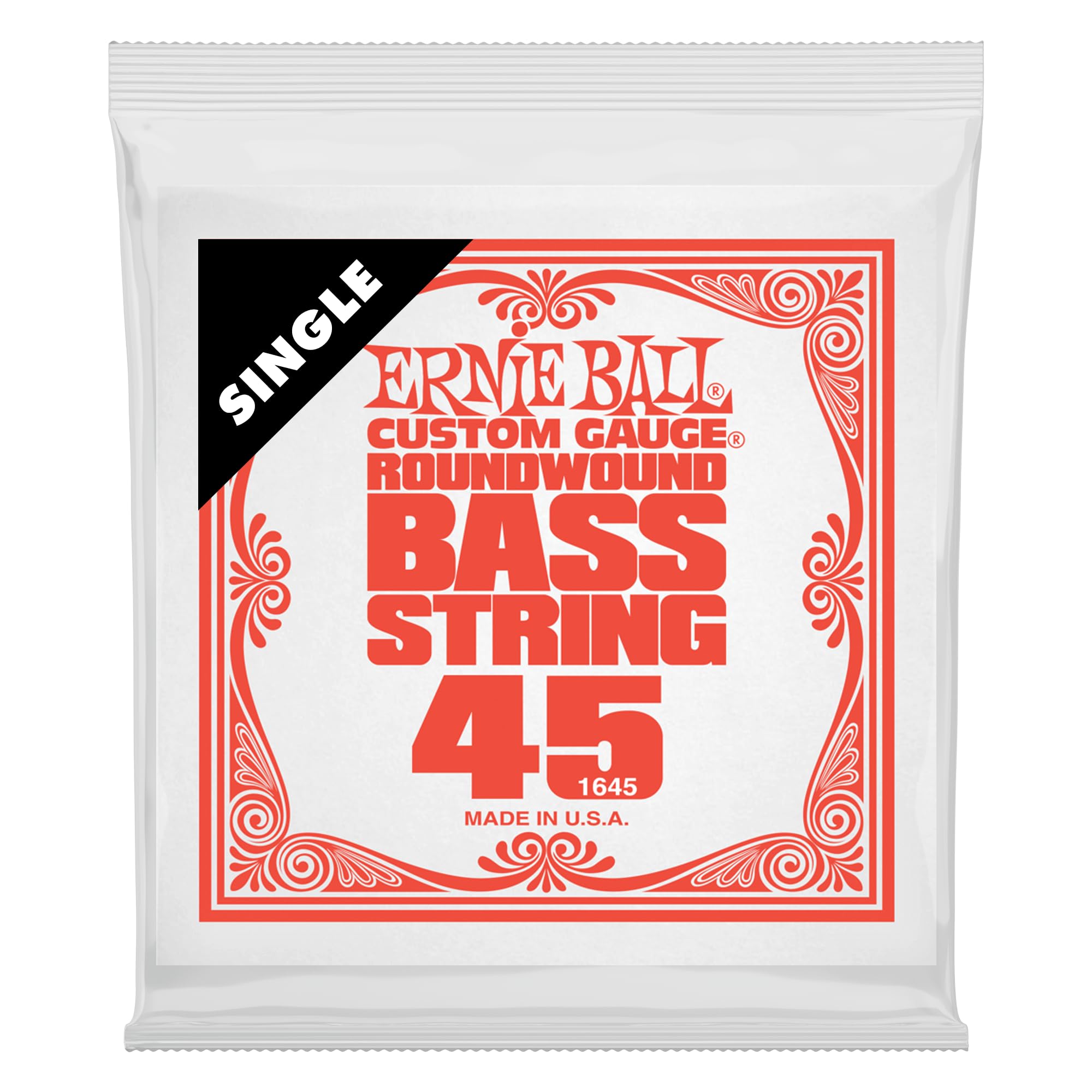 Ernie Ball 1645 Nickel Wound Slinky Bass String - Single .045