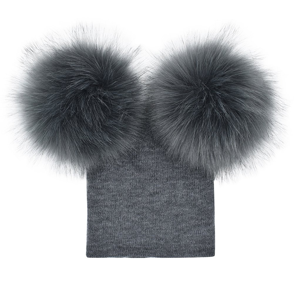 Mornbaby Baby Winter Warm Knit Hat Infant Toddler Pom Pom Beanie Photography Fur Ski Cap Buy Online In Bahamas At Bahamas Desertcart Com Productid