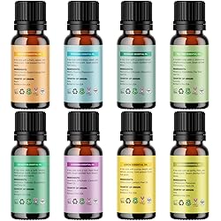 Pure Essential Oil Set for Diffuser - Aromatherapy