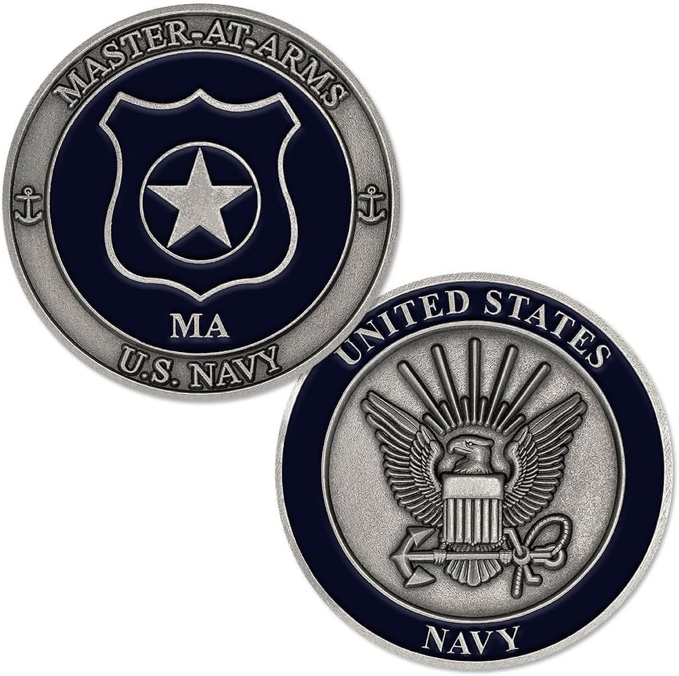 U.S. Navy Master at Arms (MA) Challenge Coin
