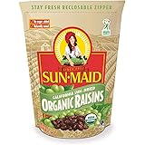 Sun-Maid Organic Raisins - Dried Fruit Snacks - Healthy Snacks For Kids - 32oz (One 2 LBS Resealable Bag)