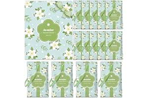 STRN Scented Sachets for Drawer and Closet, Jasmine Scented Long-Lasting Sachets, 14 Packs for Home Fragrance, Small Space Air Freshener for Wardrobes & Cars Visit The STRN Store