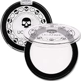UCANBE Goth White Cream to Powder Foundation Makeup, Professional Clown White Face Body Paint with Matte Finish for Halloween, SFX Makeup, Cosplay, Costume, Stage, Mime &amp; Film(0.52oz)