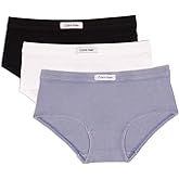Calvin Klein Kids Girls' Modern Cotton Hipster Underwear 3-Pack