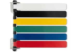 Carstens Exam Room Status & Signal Flags – 6 Flags, Red, Blue, Green, Yellow, Black, White