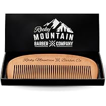 Amazon.com : Hair Comb - Wood with Anti-Static & No Snag with Fine ...