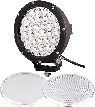Allextreme Exm201w 3 Led Round Fog Light 4 Inches Waterproof Driving Spot Lamp With Mounting Bracket For Car And Motorcycle 30w White Light 2 Pcs Amazon In Car Motorbike
