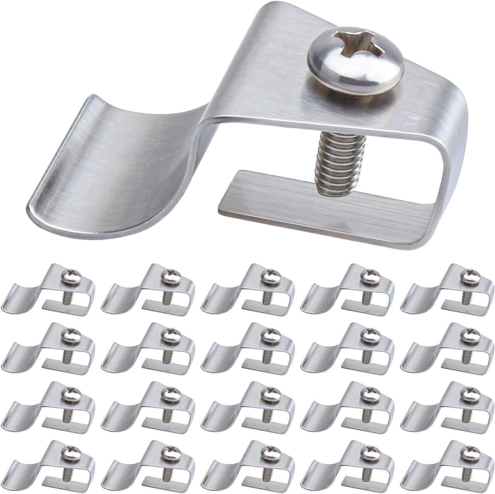 No-Hole Needed Vinyl Siding Clips Hooks Compatible with Arlo Pro 2, Arlo Ultra 4K, Arlo Pro, Arlo Pro 3 – Outdoor Cam Accessories for Mounting Wireless Home Security Camera Systems (20 Pack)