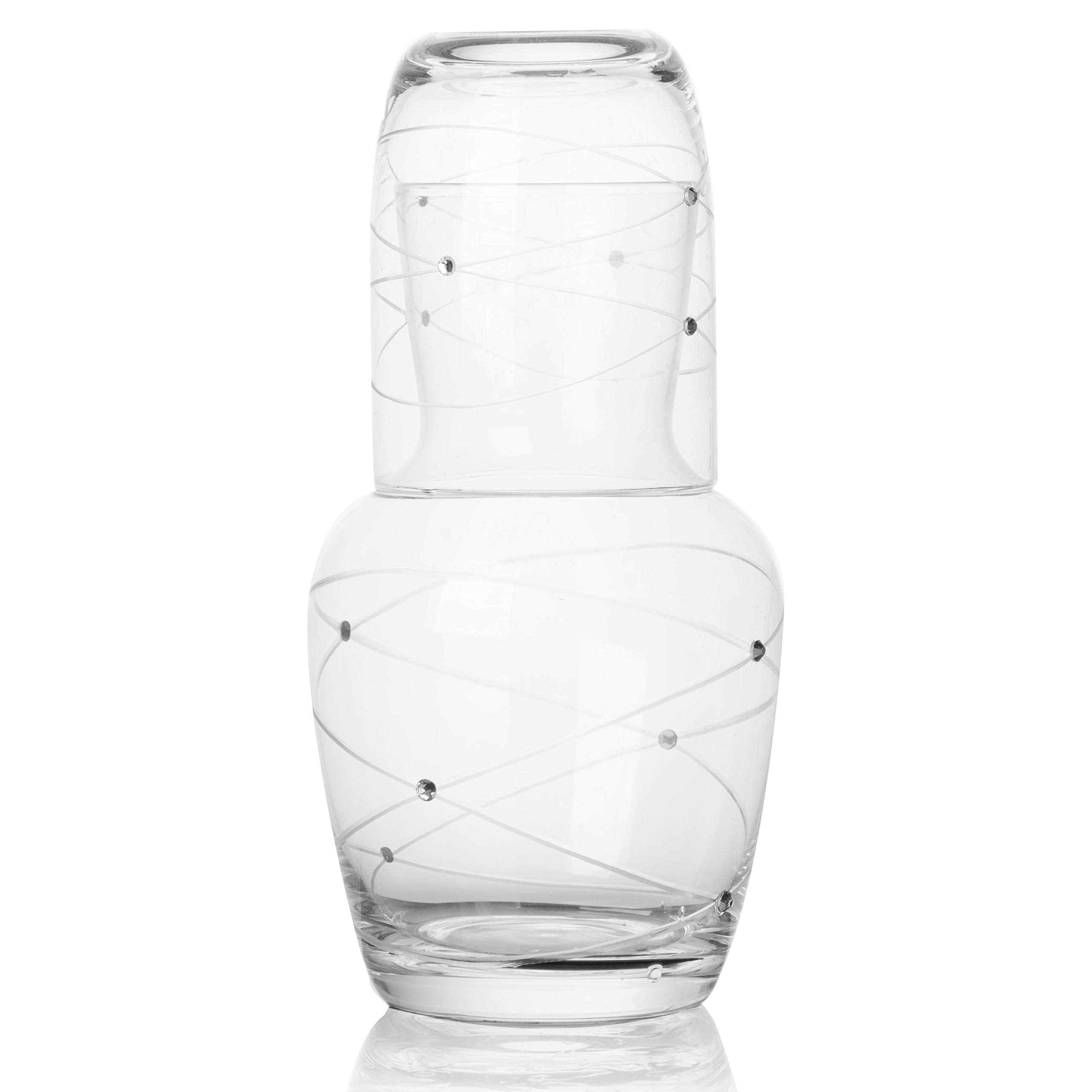 Trinkware Nightstand Water Carafe With T Buy Online In Aruba At Desertcart