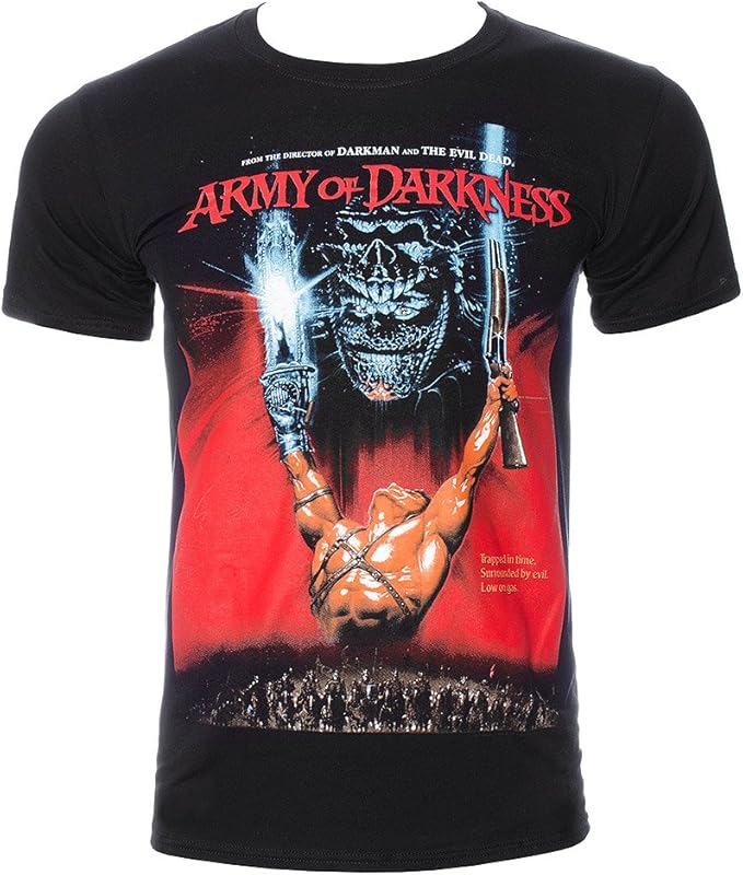 Army of Darkness Men's Poster Short Sleeve TShirt Amazon.co.uk Clothing