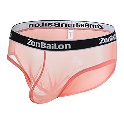 ZAIGGUT Mens Sexy See Through Underwear Breathable