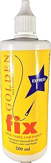 Goldenfix Golden Fix Express Textilkleber Textilkleber, Stoffkleber, Waschmaschinenfest bis 95° (200 ml)