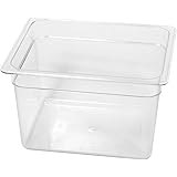 LIPAVI Sous Vide Container Model C10 3.0 Gallon (12 Quarts) 12.7 x 10.3 Inch - Matching L10 rack and tailored lids for many circulators sold separately