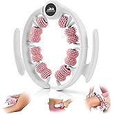 Terrepulse Anti Cellulite Roller & Lymphatic Drainage Massager | Deep Tissue Fascia Blaster & Muscle Roller | Tool for Sore Arms, Legs, Shoulders, Stomach & Buttocks (Pink)