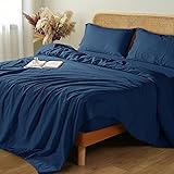 Shilucheng 100% French Linen Sheets - Queen Size