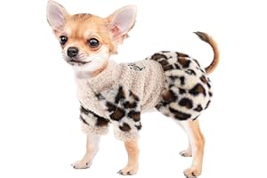 SEBAOYU Puppy Sweater Dog Sweater Dress for Small Dogs, Fall Winter Dog Clothes, Warm Puppy Dress, Chihuahua Yorkie Clothes, Pet Cat Sweater Tiny Dog Clothes (XX-Small)