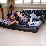 Bestway Pavillo 75054-17 5-in-1 Double Air Bed Couch Black 188 x 152 cm view 2