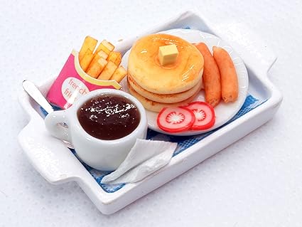 miniature food set