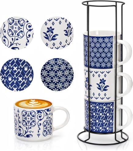 Amazon.com | Tria Stackable Coffee Cup, 8 oz, Simple Plus Collection, 24  per case: Coffee Cups & Mugs