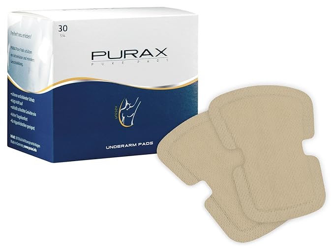 Pure Pads - Underarm Sweat Shield 30pcs brown