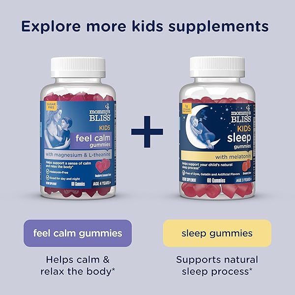 MOMMY’S BLISS KIDS SLEEP LIQUID WITH MELATONIN & CALMING HERBS | MELATONIN FOR CHILDREN 3 YEARS & UP | GRAPE FLAVOR | SUGAR FREE | 4 FL OZ (60 SERVINGS)