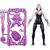 SPIDER-MAN Marvel ActionVerse Ghost-Spider Action Figure &amp; Accessories, 4.5-Inch (11.4 CM) Super Hero Toys &amp; Figures for Kids, Ages 4+