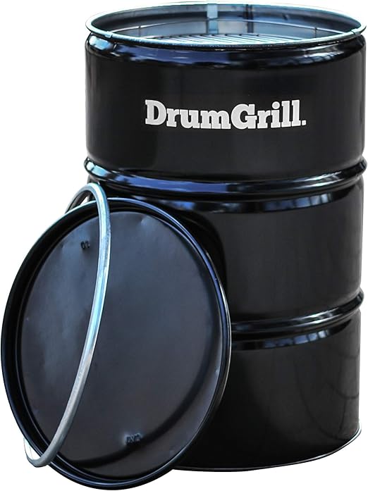 Drumgrill Barrel Bbq Barbecue Black 57 X 57 X 87 Cm Amazon Co